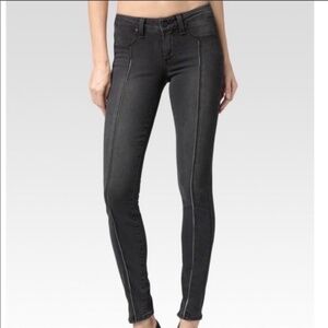 Paige Black Skinny Jeans - LUXE GREY sz23